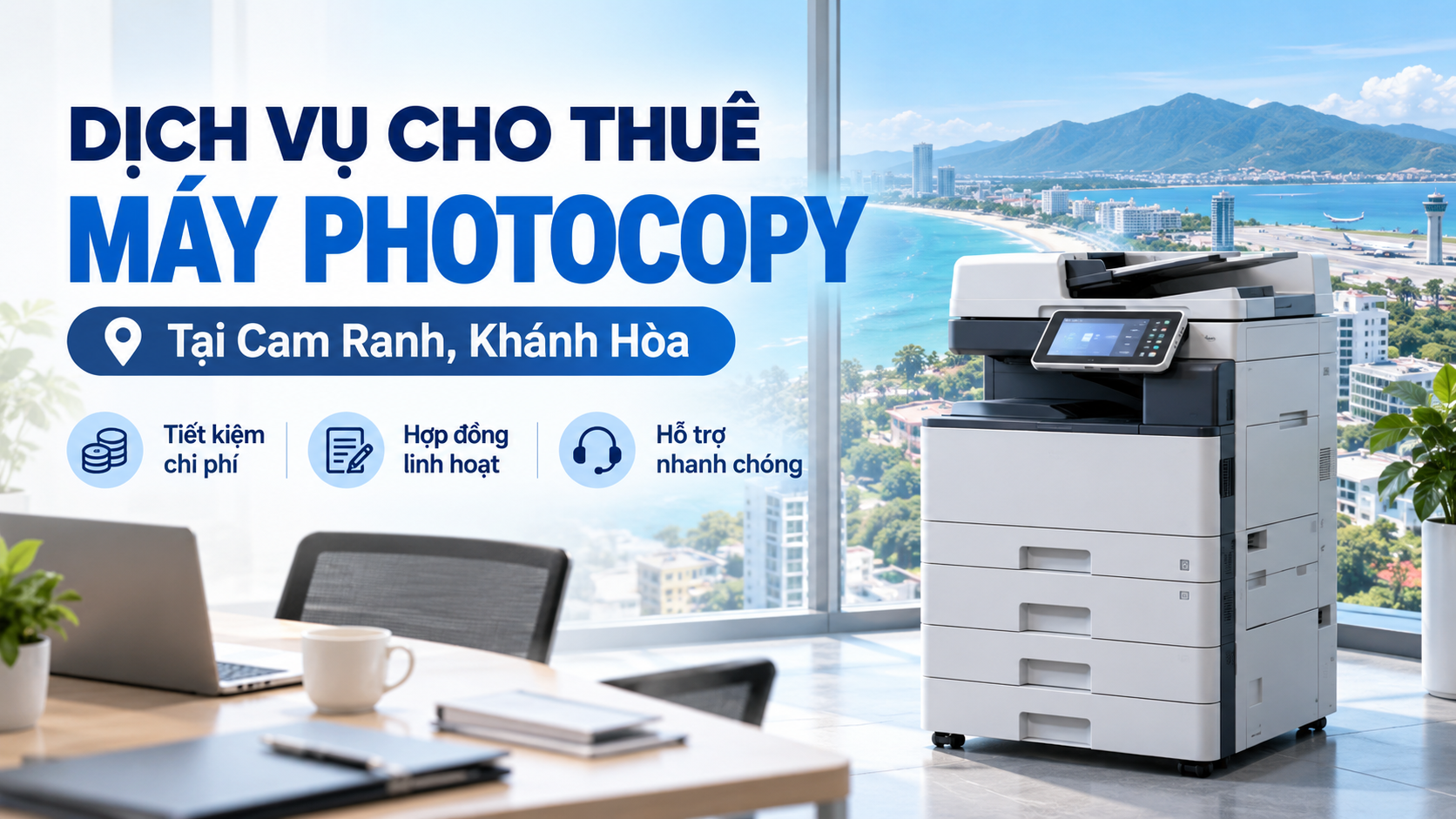 Dịch Vụ Cho Thuê Máy Photocopy Tại Cam Ranh: Giải Pháp Tối Ưu Chi Phí Cho Doanh Nghiệp